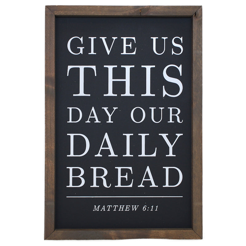 Give Us This Day Our Daily Bread <br>Framed Prints