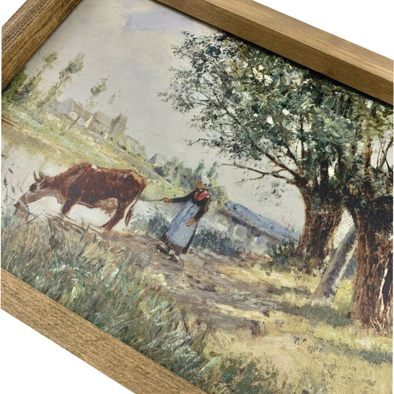 Countryside near Gez-sur-Loing <br>Framed Art