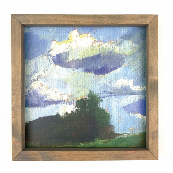Abstract River <br>Framed Art