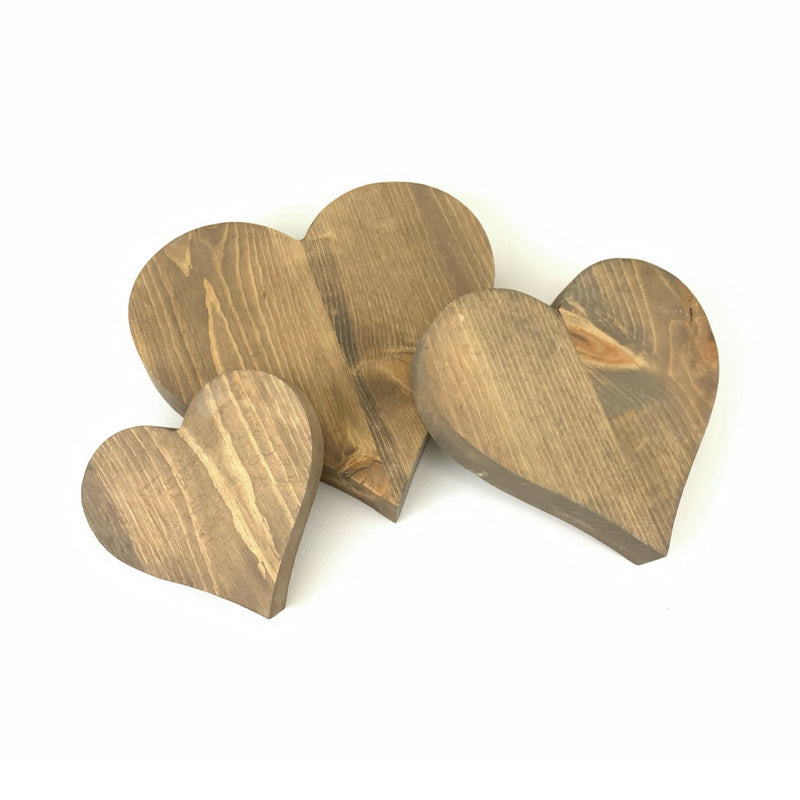 Wood Hearts