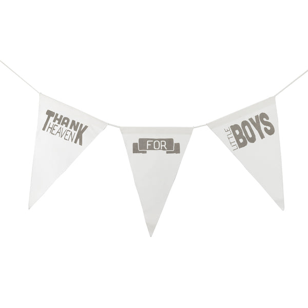 Thank Heaven For Little Boys Banner