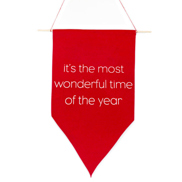 The Most Wonderful Time Pennant