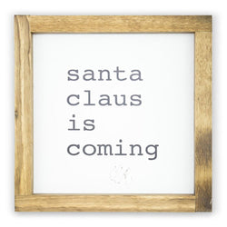 Santa Claus is Coming <br>Framed Print