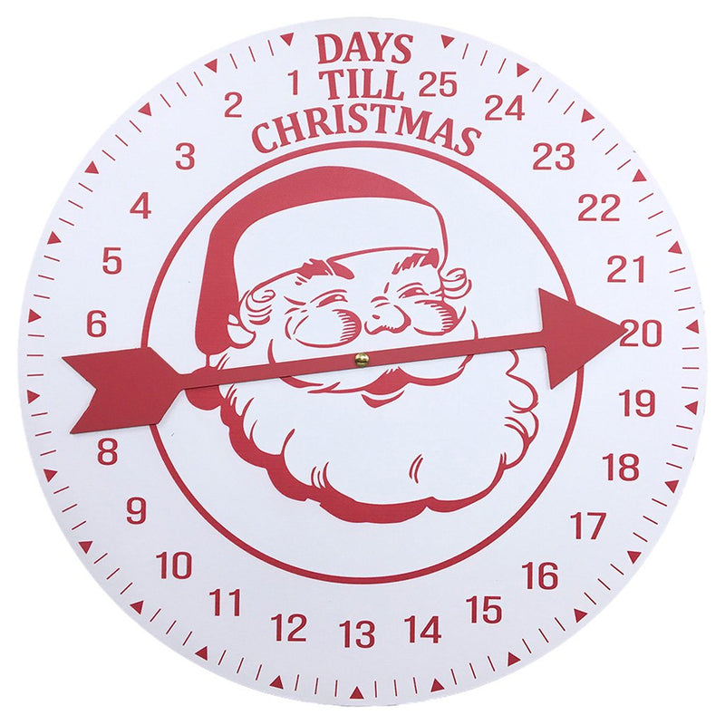 Santa Christmas Countdown Santa Meter