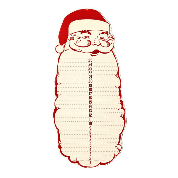 Fabric Santa Advent