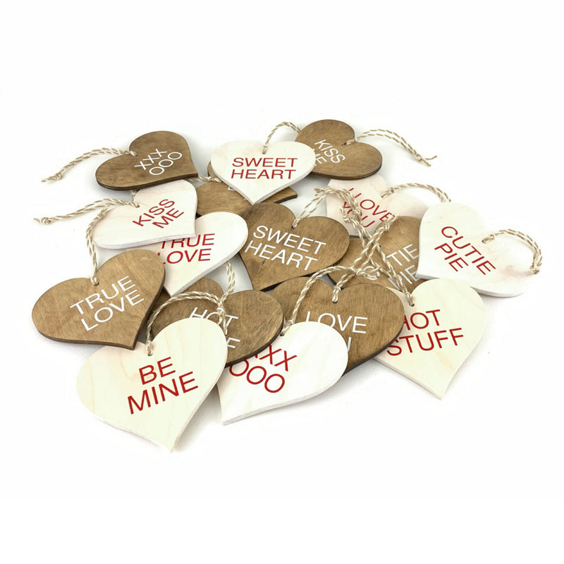 Conversation Heart Ornaments