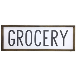 Grocery <br>Framed Saying