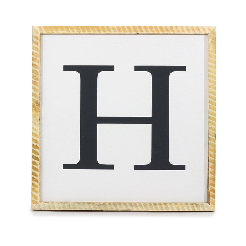 Monogram Name <br>Framed Saying