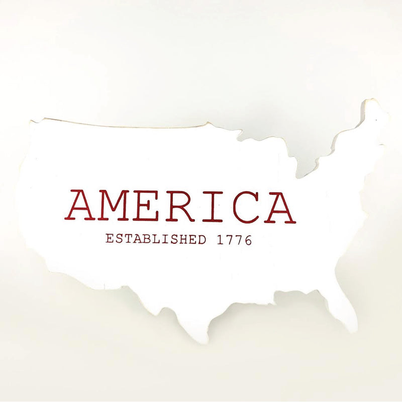 America <br>USA Cutout