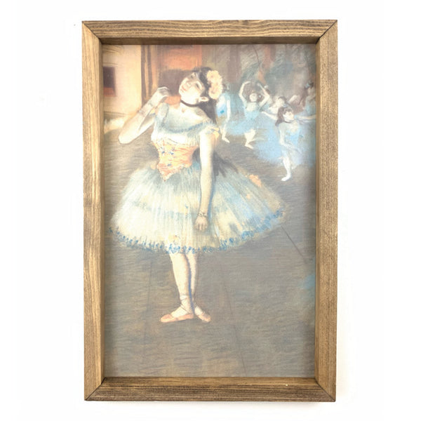 Vintage Ballerina <br>Framed Art