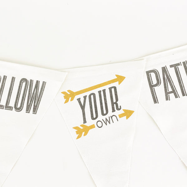 Follow Your Own Path Banner