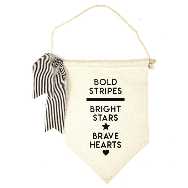 Bold Stripes <br>Pennant