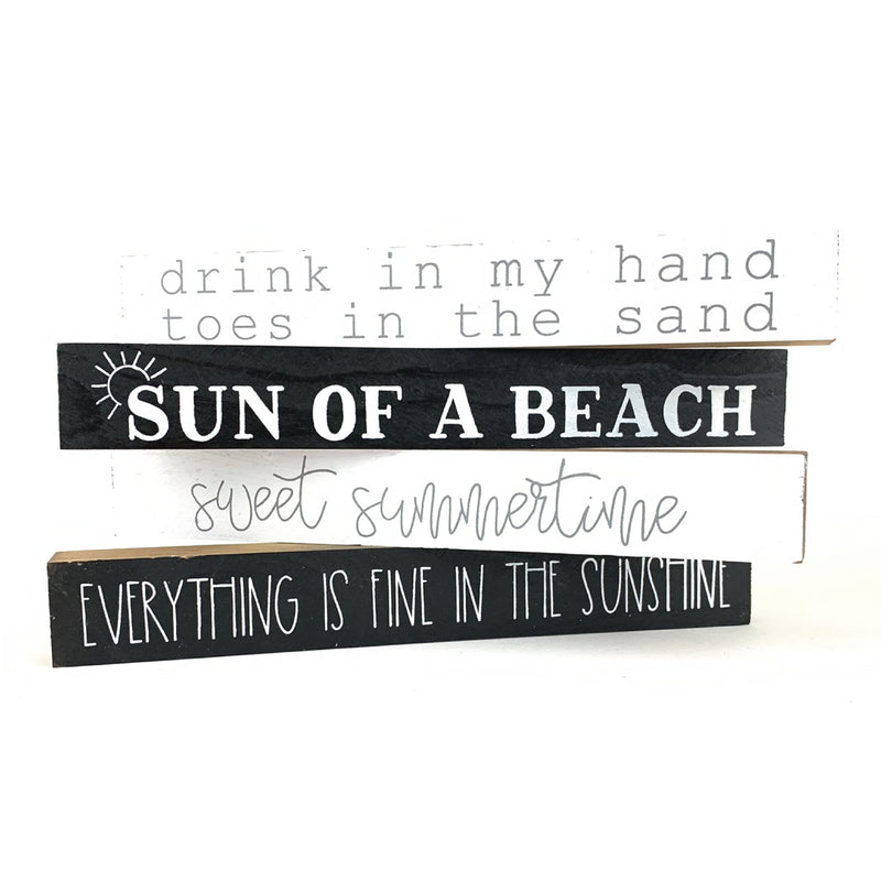 Fine In The Sunshine <br>Shelf Saying