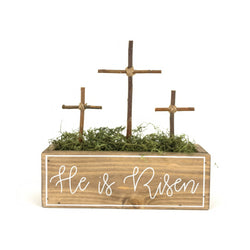 He Is Risen Cross <br>Easter Box
