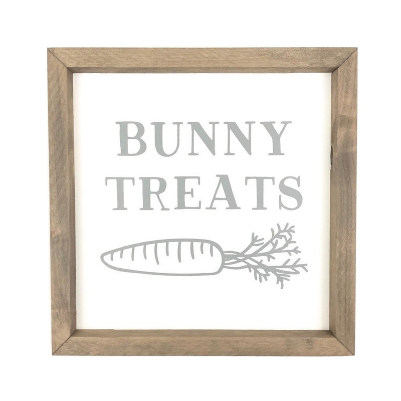Bunny Treats Carrot <br>Framed Art