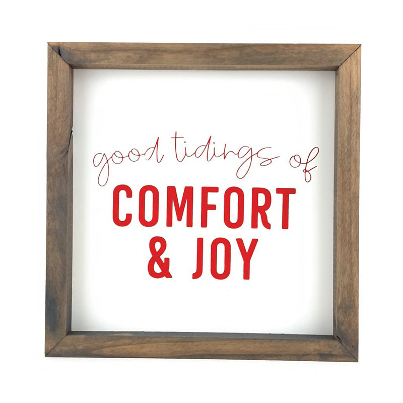 Comfort & Joy <br>Framed Print