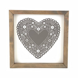 Doily 2 <br>Framed Art