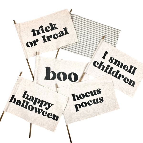Hocus Pocus Thick Flag