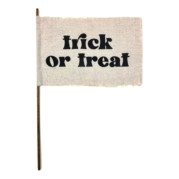 Trick of Treat Thick Flag