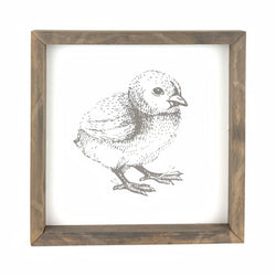 Vintage Chick <br>Framed Art