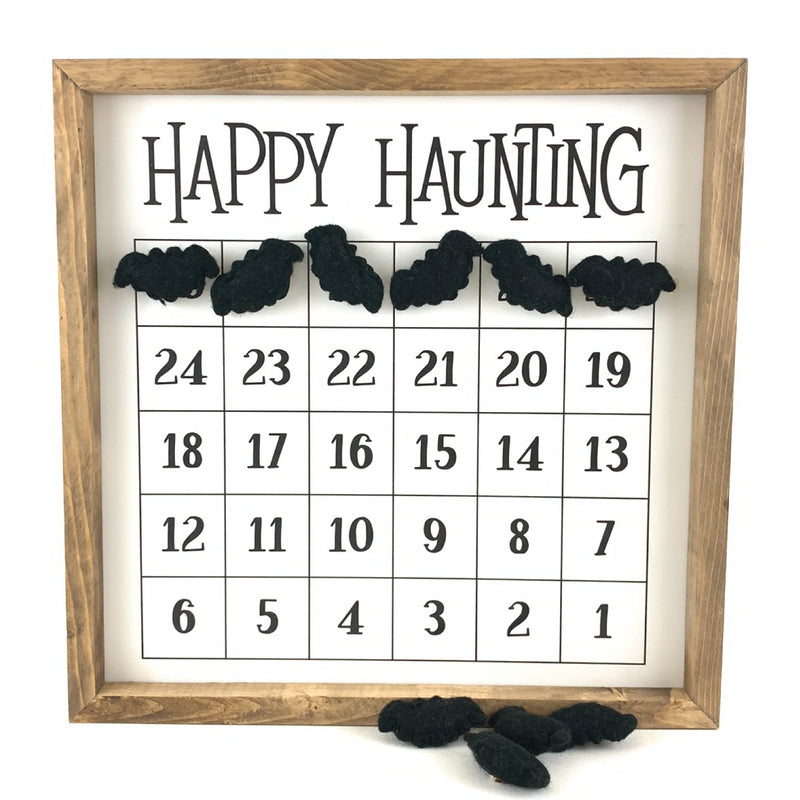 Happy Haunting <br>Magnetic Countdown
