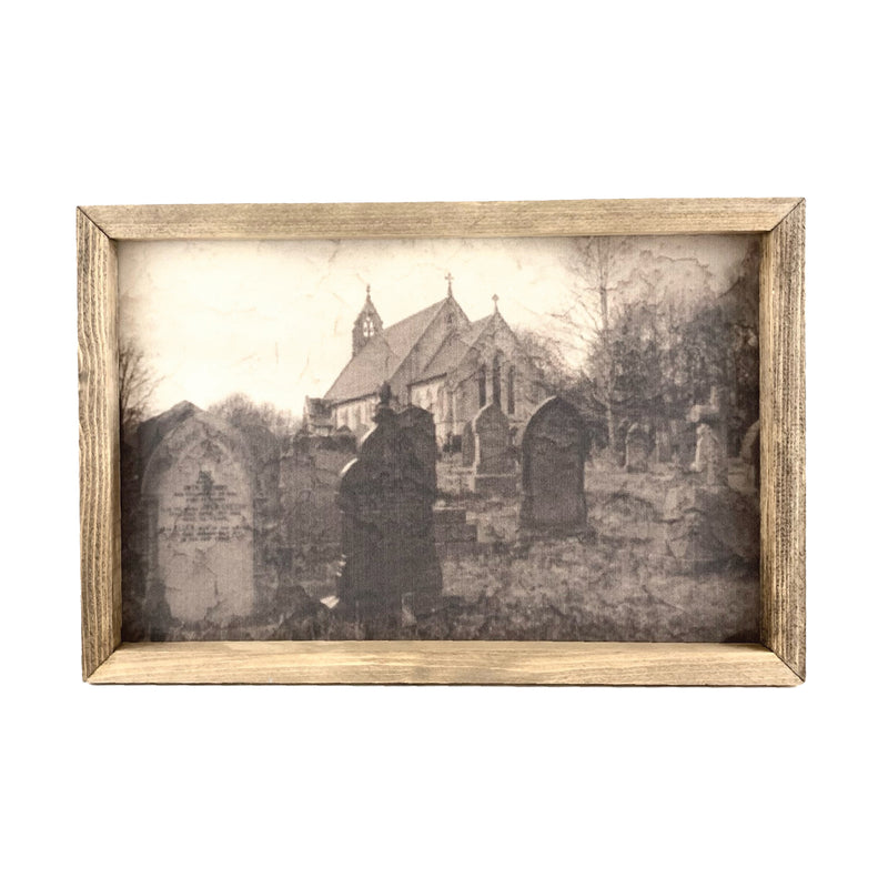 Cemetery <br>Framed Art