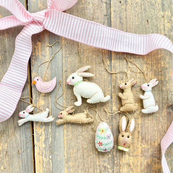 Felt Easter Ornaments