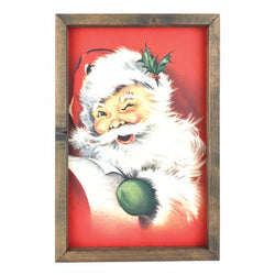 Vintage Santa <br>Framed Print