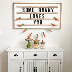 Large Horizontal Framed Marquee Board