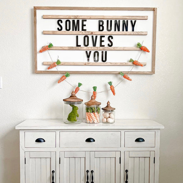 Large Horizontal Framed Marquee Board