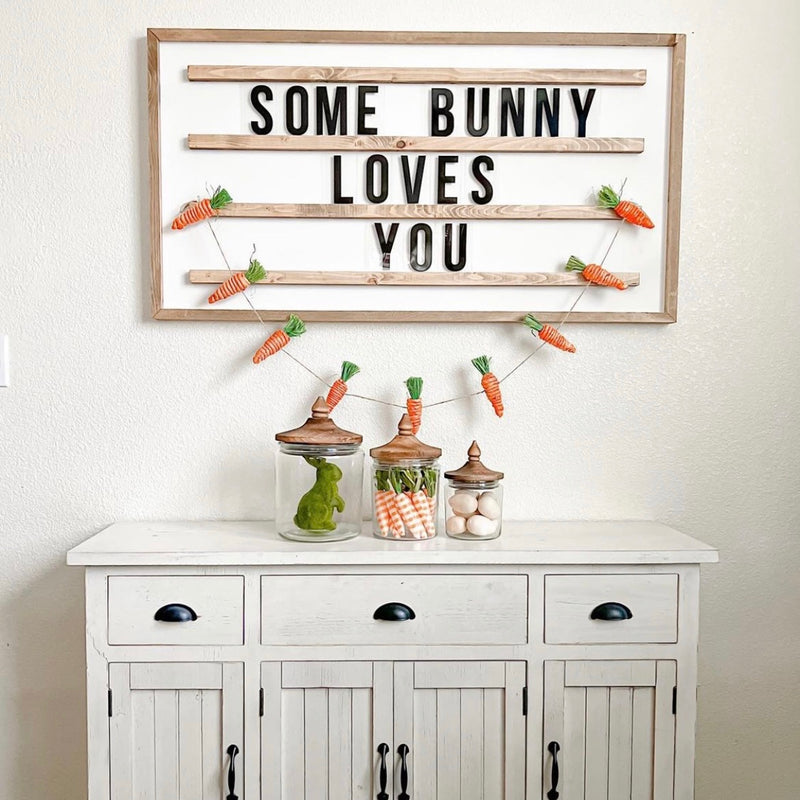 Large Horizontal Framed Marquee Board