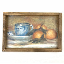 Still Life Fruit with Cup <br>Framed Art