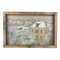 House in Winter <br>Framed Print