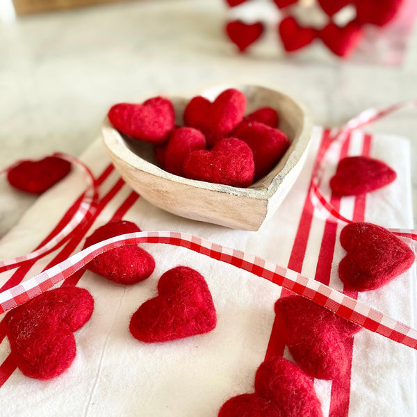 Felt Heart Set