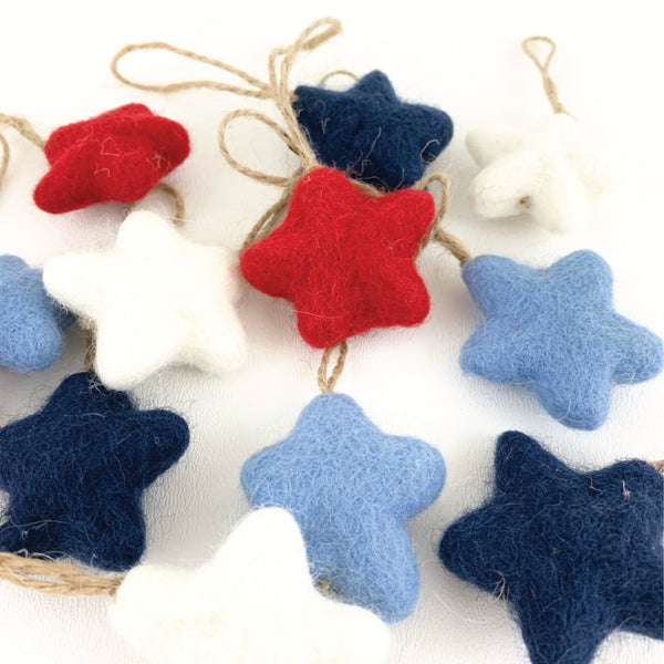 Felt Star Ornaments