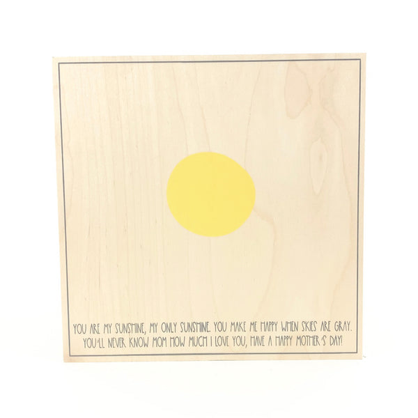 Sunshine <br>Mother's Day Hand Keepsake