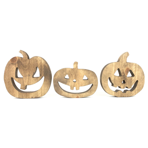 Jack O Lantern Shape Cutout <br>Set of Three