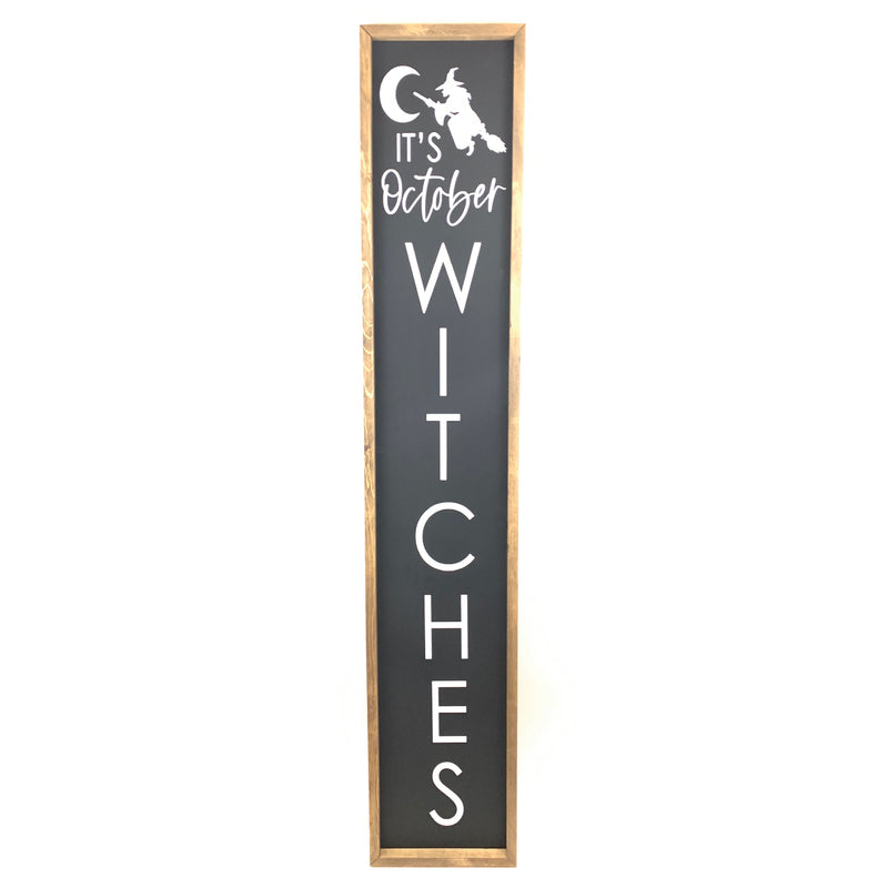 It's October Witches <br>Porch Board