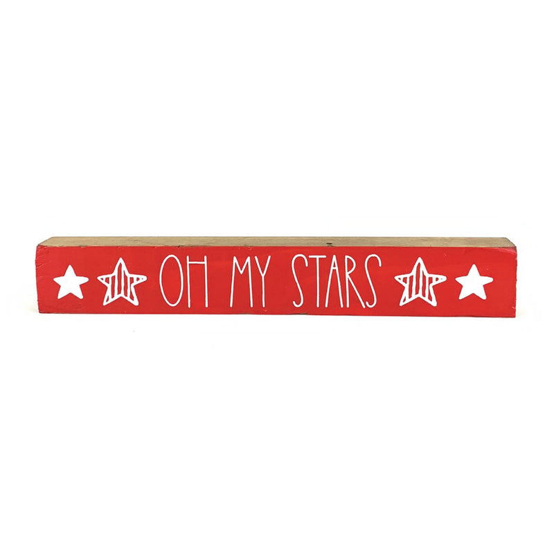 Oh My Stars <br>Shelf Saying