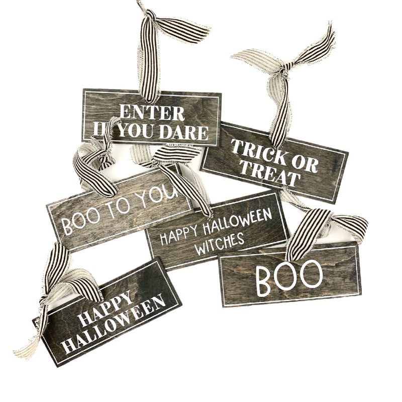 Boo To You Sign Ornament