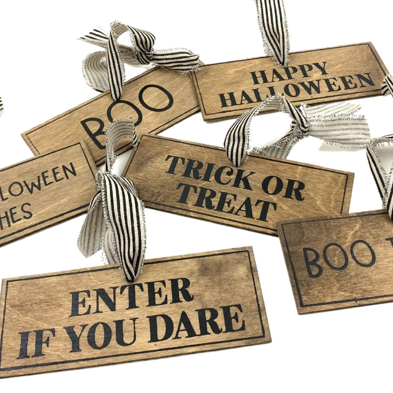 Boo Sign Ornament