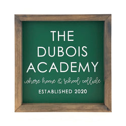 Personalized Family Academy <br>Framed Saying