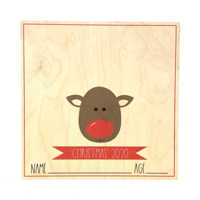 Reindeer Holiday Hand Keepsake