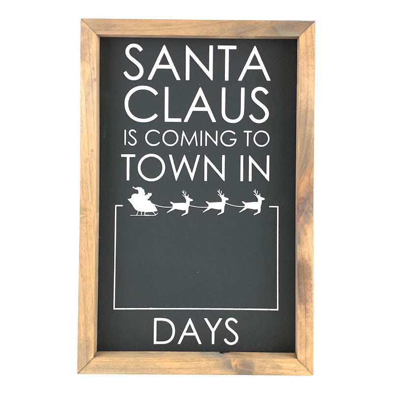 Santa Claus Is Coming Modern <br>Magnetic Advent