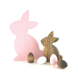 Bunny Wood Shape <br>Set of Three