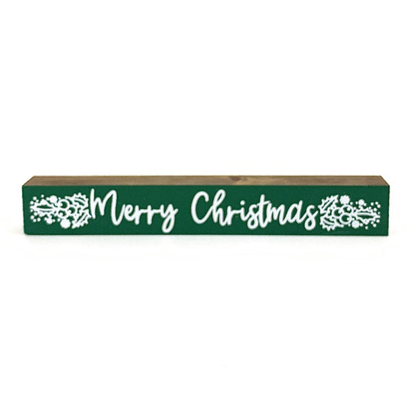 Merry Christmas <br>Shelf Saying