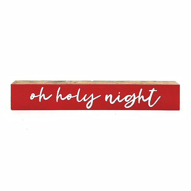 Oh Holy Night <br>Shelf Saying