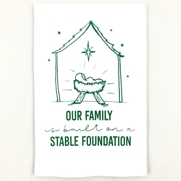 *CLOSEOUT* Stable Foundation <br>Dish Towel