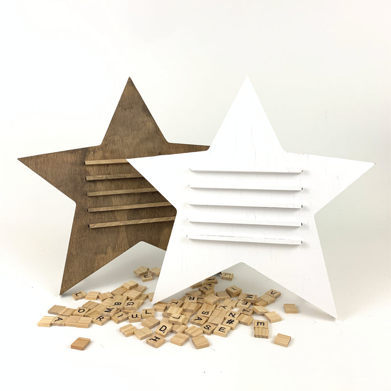 Star Scrabble Board