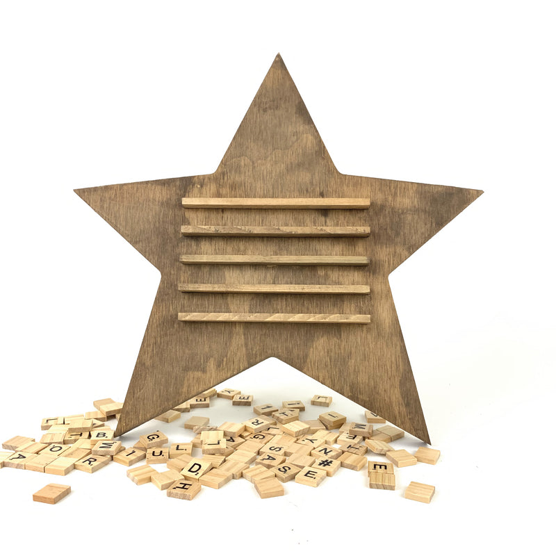Star Scrabble Board
